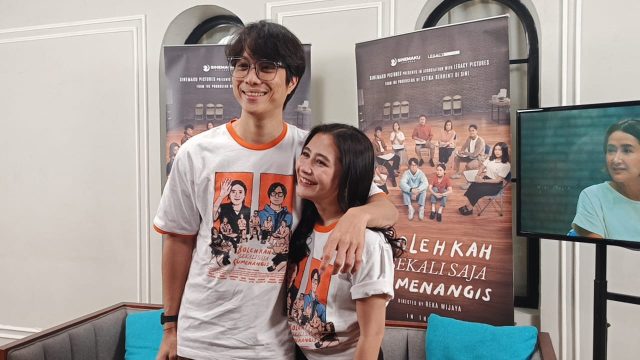 Prilly Latuconsina dan Dikta ditemui di Fatmawati, Jakarta Selatan pada Jumat (20/9/2024)