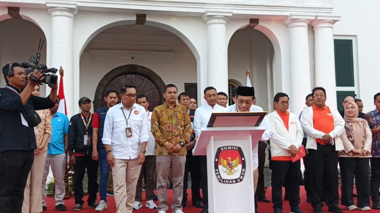 Hadir Deklarasi Kampanye Damai, Ridwan Kamil Ingin Pilkada Jakarta Naik Kelas