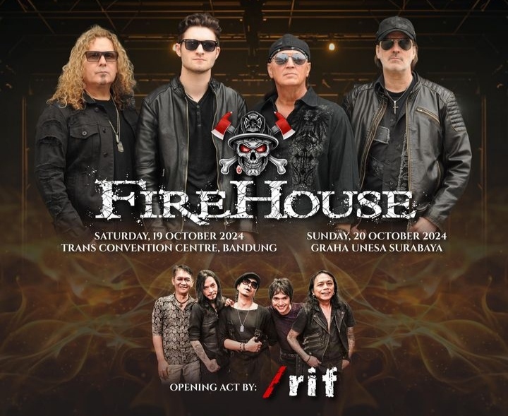 Buruan Pesan! Tiket Konser Fire House Hampir Menipis