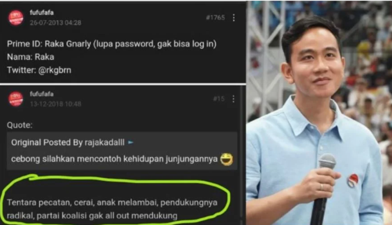 Tak Hanya Prabowo Subianto, Fufufafa Juga Hina Warga Papua dan Selebritis