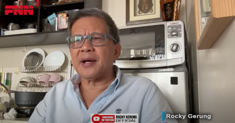 Rocky Gerung: Jokowi Akan Crash Landing