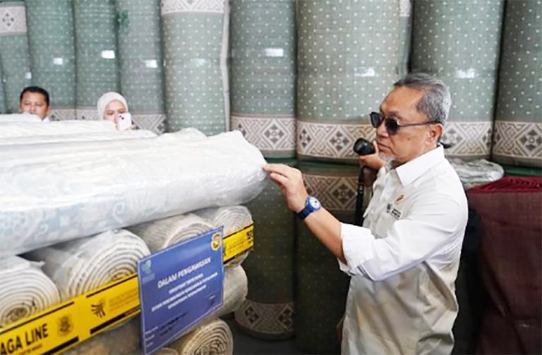 Satgas Impor Kemendag Amankan Ribuan Karpet dan Permadani Turki Senilai Rp10 Milyar