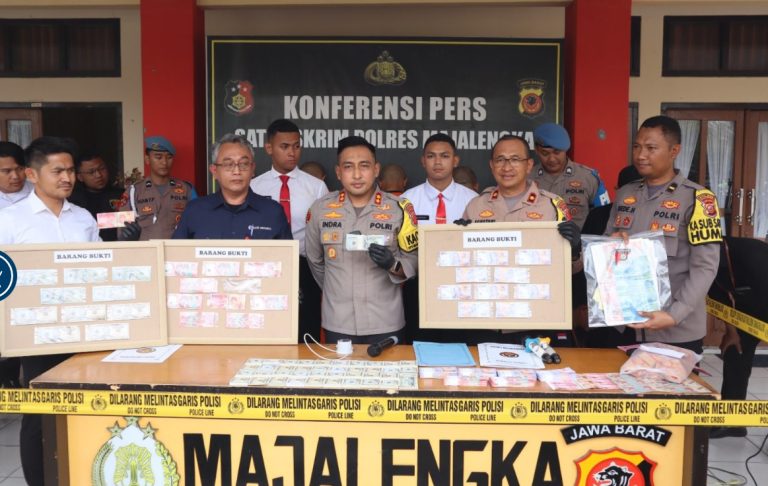 Polisi Bongkar Kasus Uang Palsu di Majalengka, Barang Buktinya Rp2,5 Miliar