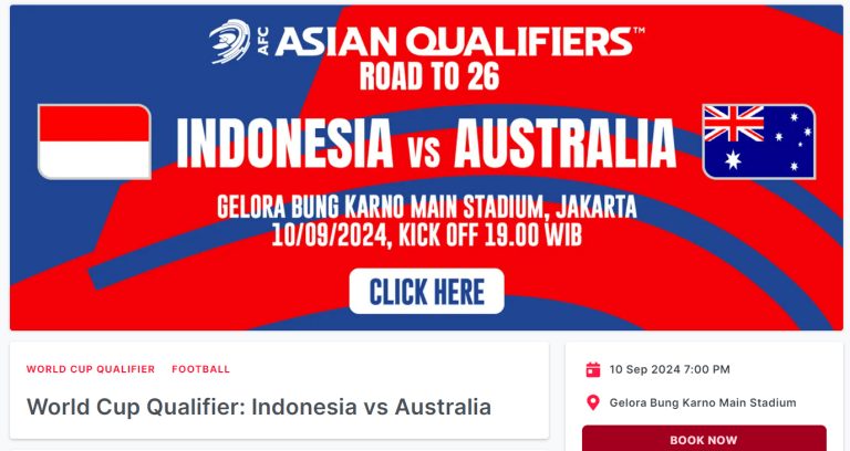 Indonesia vs Australia