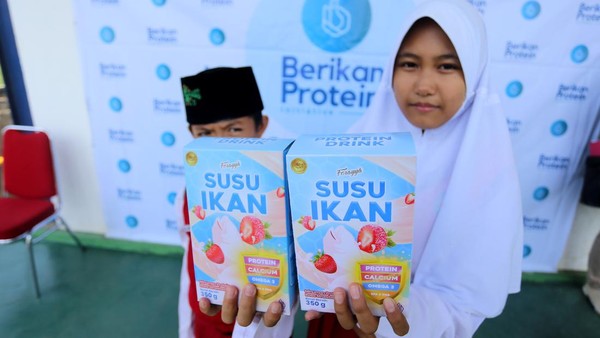 Dukung Asupan Protein Masyarakat, KKP Galakkan Produksi Susu Ikan