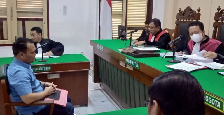 Eks Camat Dituntut 2 Tahun Penjara Terkait Kasus Korupsi Hutan Tele